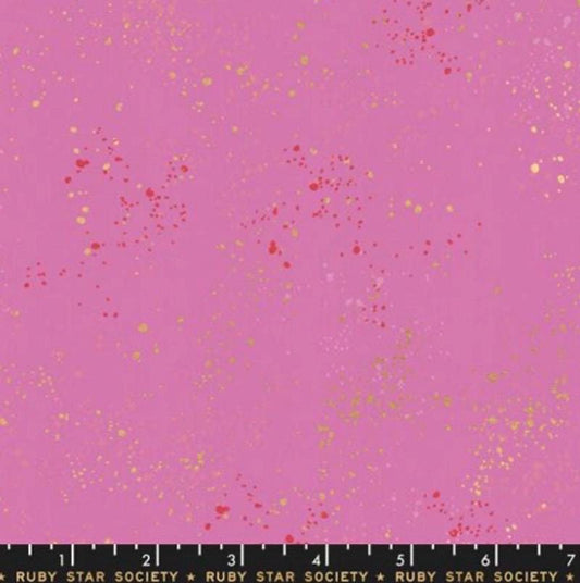 Speckled Daisy RS5027 41m Ruby Star | In stock - Blender pink metallic - Rashida Coleman Hale