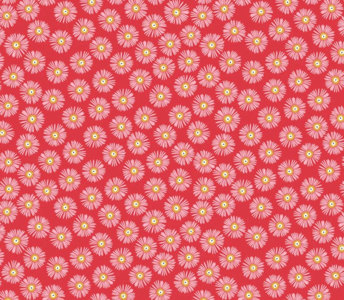 Preorder* Poppie Cotton Love it red Hey love bug BG25133 shipping February
