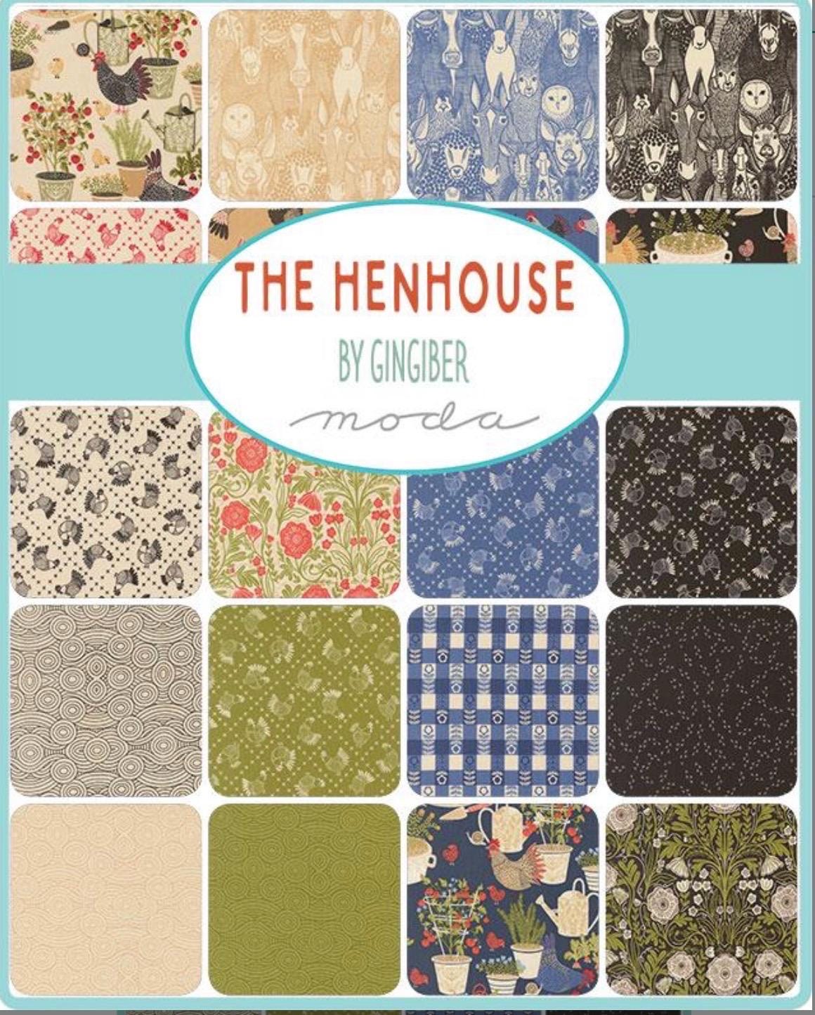 The henhouse by Gingiber 48434 11 Moda Cloud barn