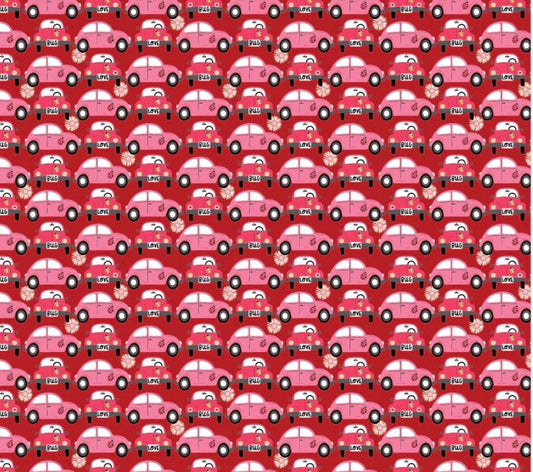 Preorder* Poppie Cotton Beep Beep red Hey love bug BG25137 shipping February
