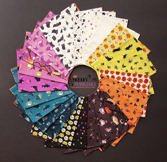 Preorder ** Freaky Familiars 24 Fat quarter bundle Ruby star collaboration Shipping June 2026