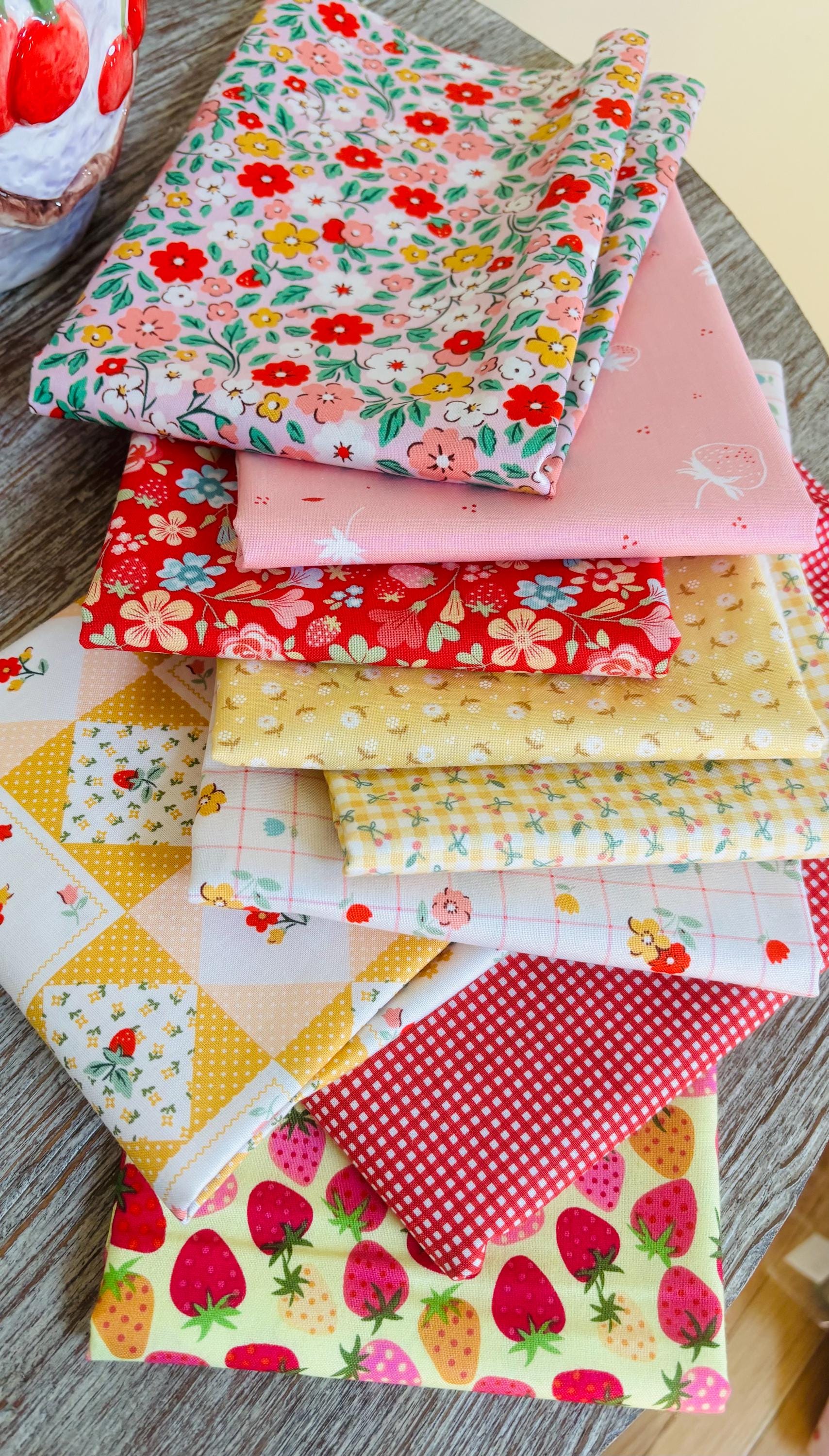Best of Poppie Summer - 9 fat quarter bundle - Poppie Cotton