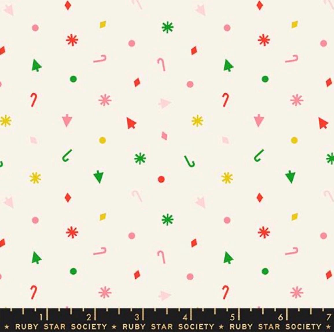 Preorder ** Merry Happy Kimberly Kight RS3103 12 Christmas confetti shipping May '26