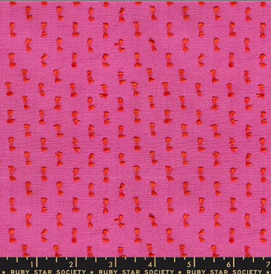 Warp Weft Mystic Fable pink RS4128 17 1/2 yd increments