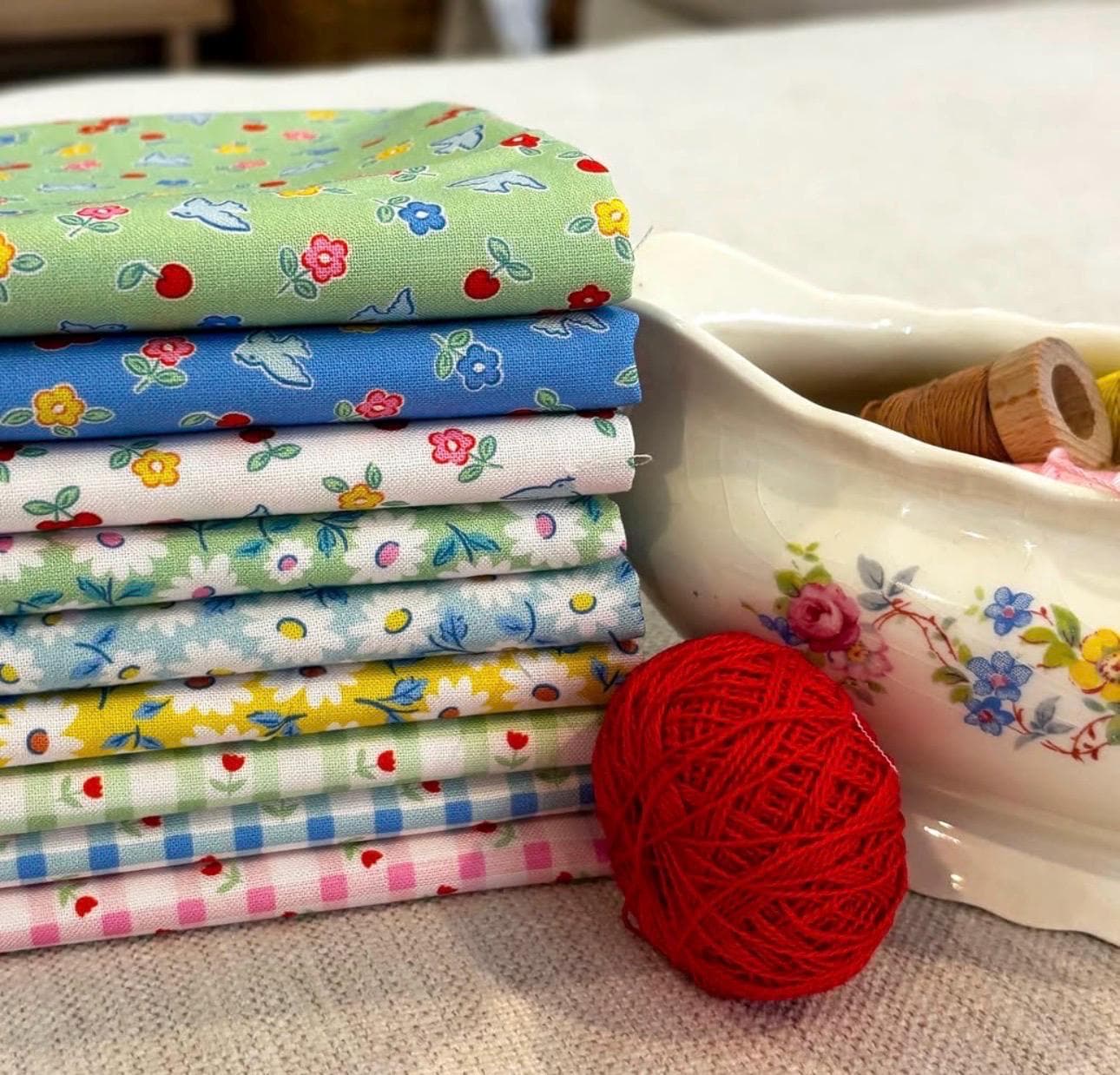 Preorder ** bluebells & buttercups Pink | Poppie cotton | Elea Lutz shipping July /August BL26863