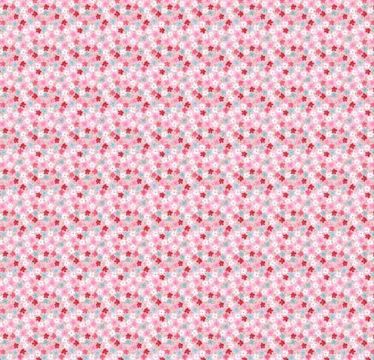 Poppie Cotton Smitten chicken Wild Phlox pink SN251109 * preorder shipping June 26 Lori woods
