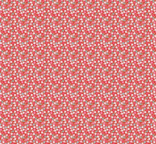 Poppie Cotton Smitten chicken Wild Phlox red SN251107 * preorder shipping June 26 Lori woods