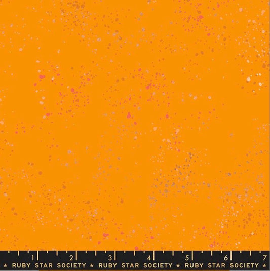Speckled Metallic RS5027 100M Ruby Star | In stock - Clementine orange metallic - Rashida Coleman Hale