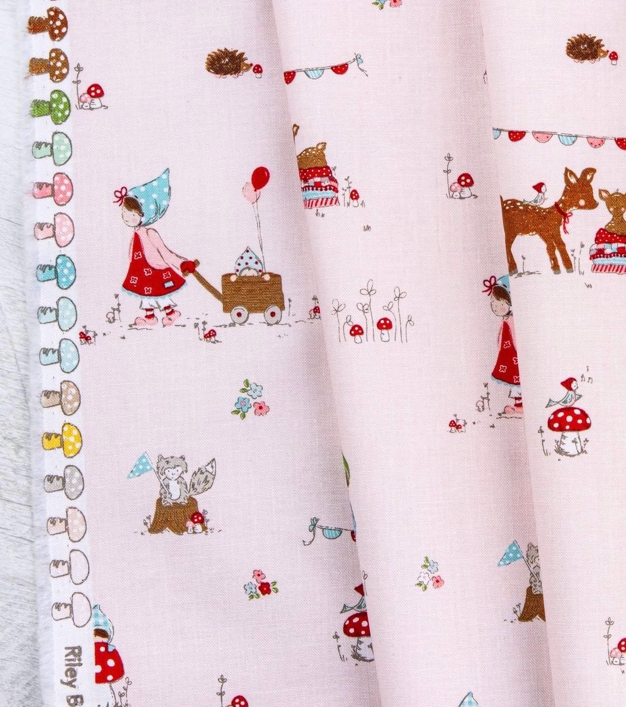 Whimsical Woodland C17640- pink Tasha Noel for Riley Blake Designs