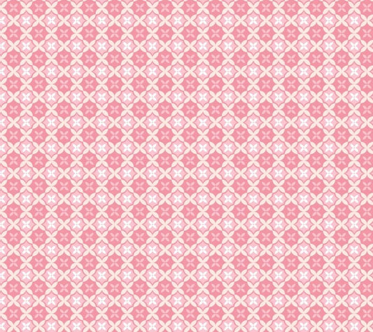Poppie Cotton le petit escargot Designed by Lori Woods Aussie Quilt Pink