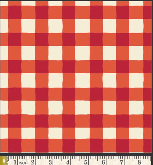 Plaid of my Dreams Joyful | Maureen Cracknell | PLD-801 | Fast shipping | Holiday collection red