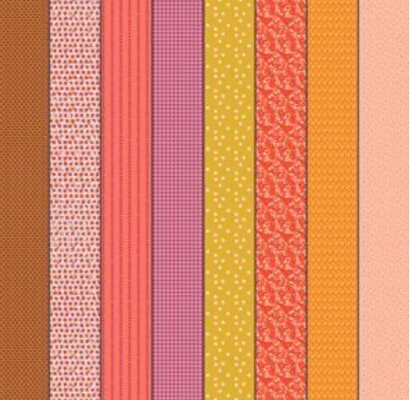 Gathered Lollies Full collection 16 pieces 1/4 yd or 1/2 yd bundle In stock - Jen Kingwell