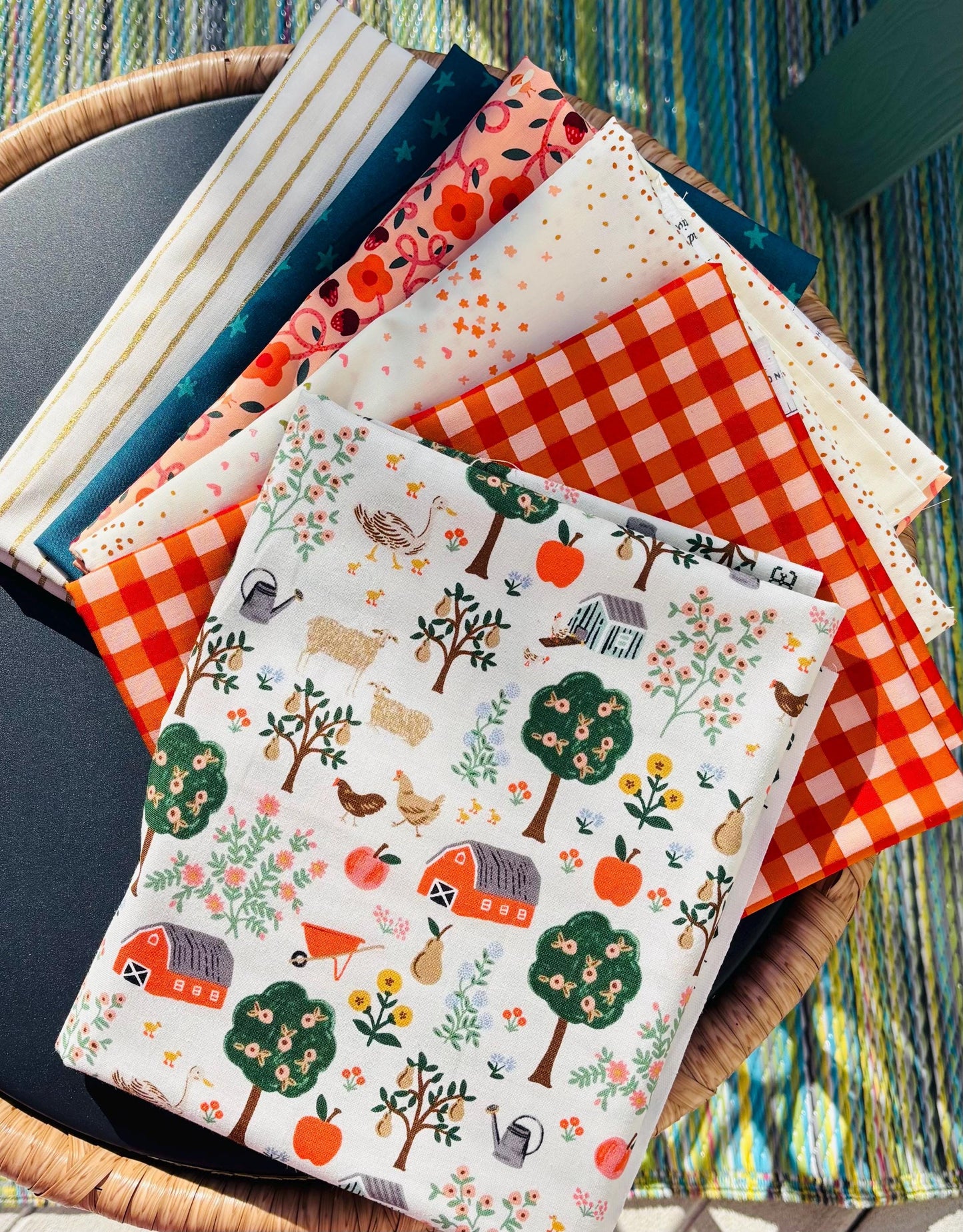 Autumn vibes - 6 fat quarter bundle - Fall