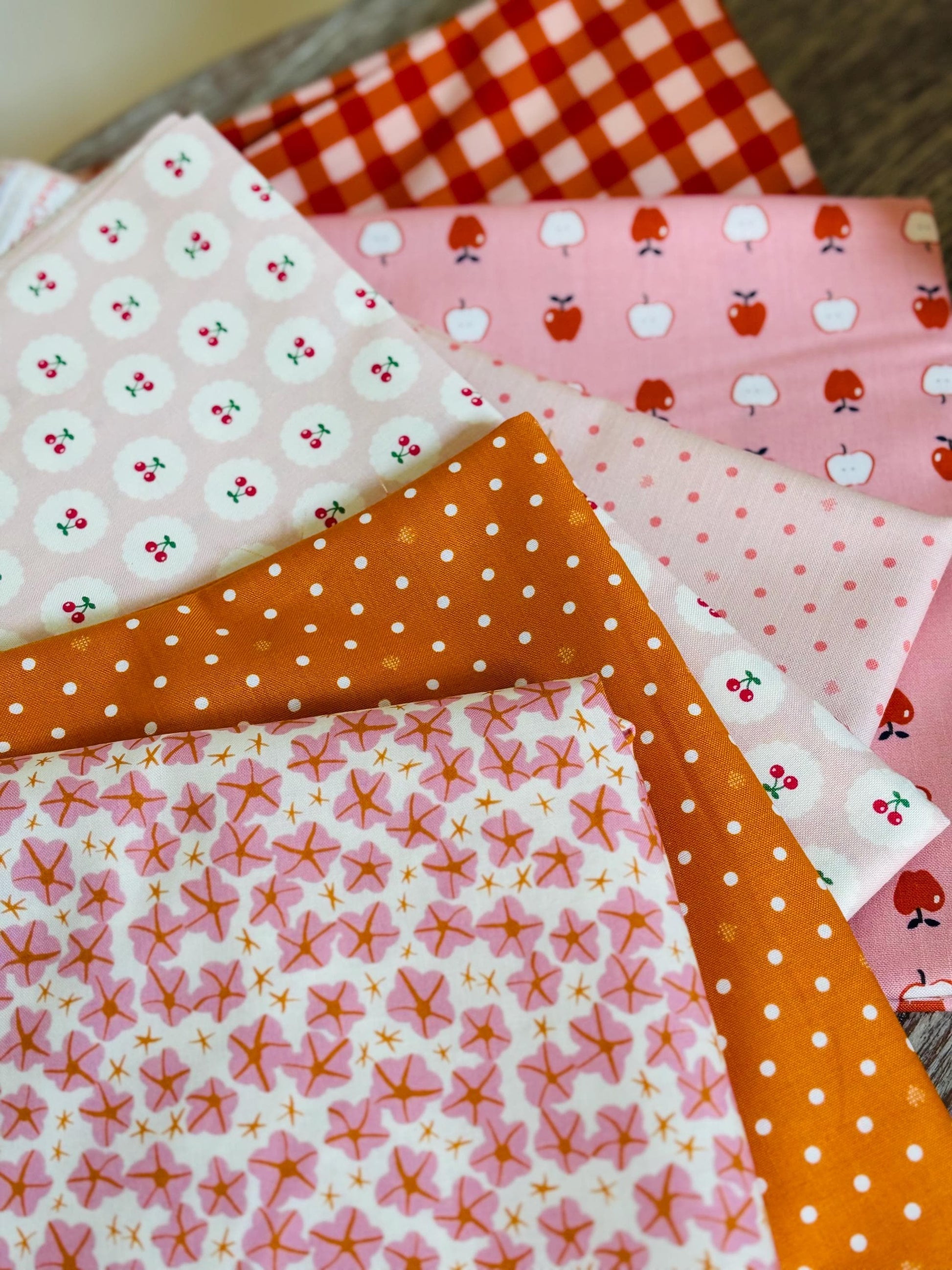 That fall feeling - 6 fat quarter bundle autumnal