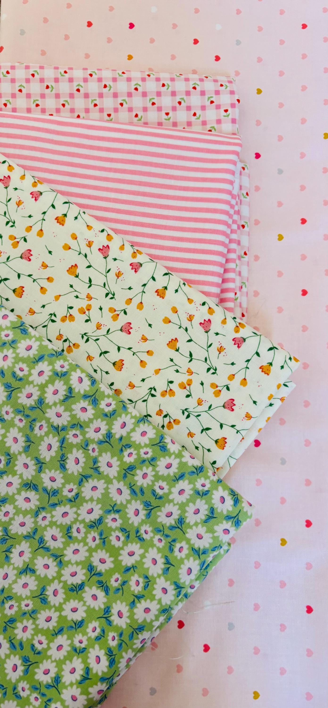 Daisy love - 5 fat quarter bundle - Poppie Cotton and more