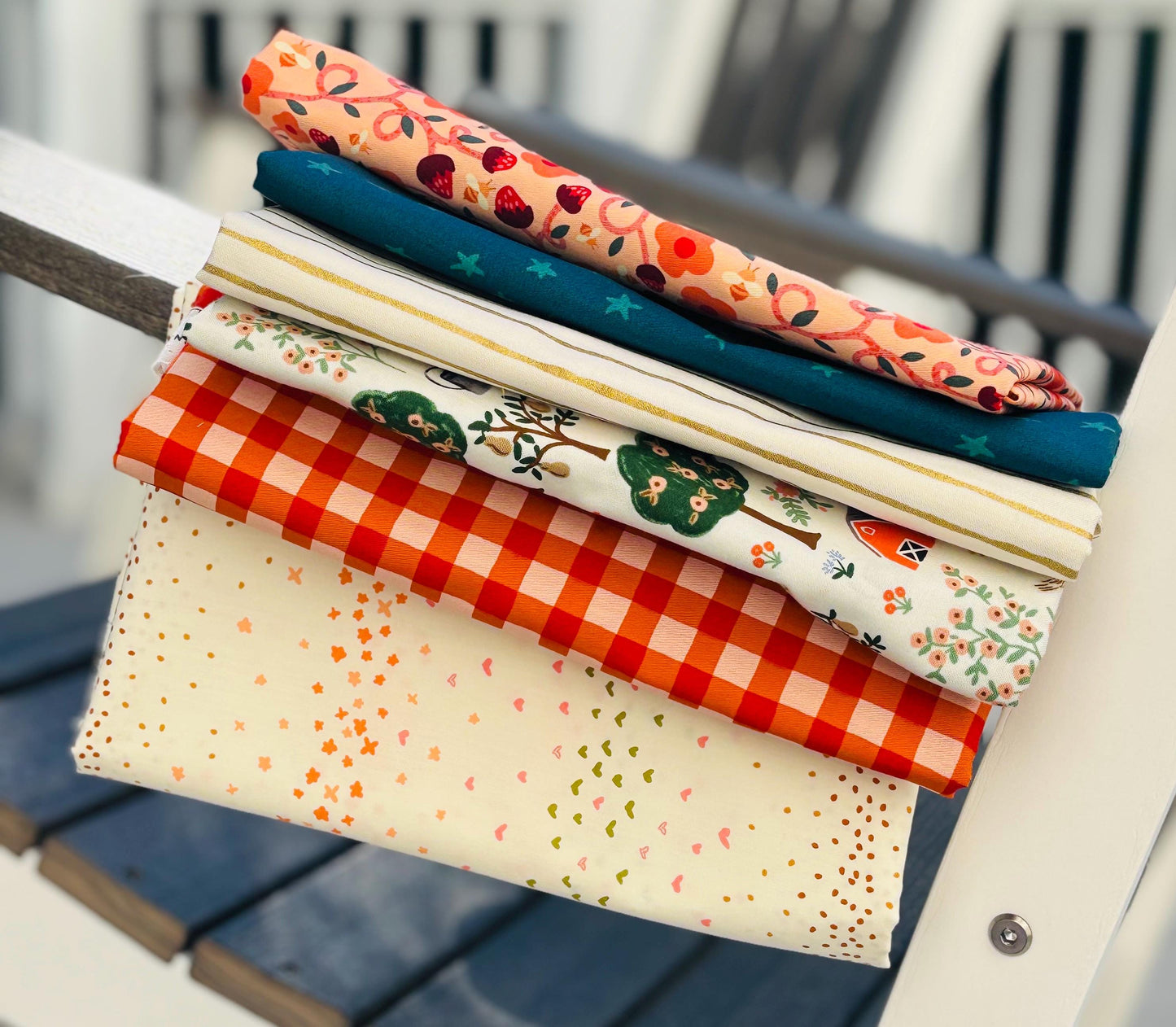 Autumn vibes - 6 fat quarter bundle - Fall
