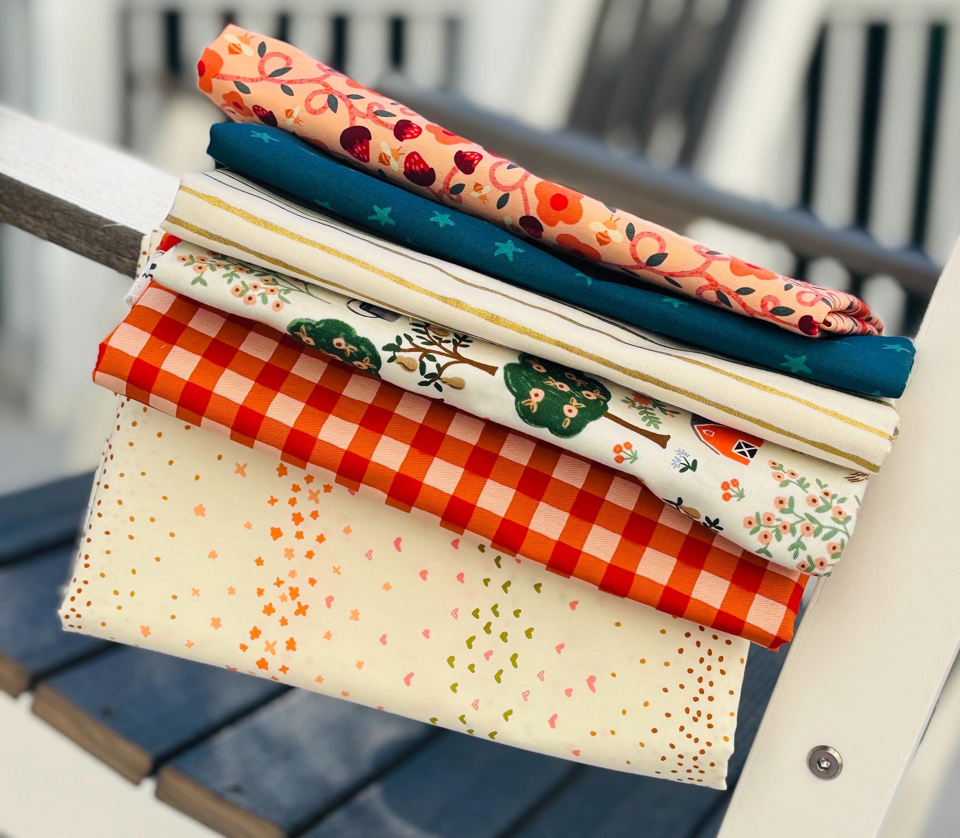 Autumn vibes - 6 fat quarter bundle - Fall