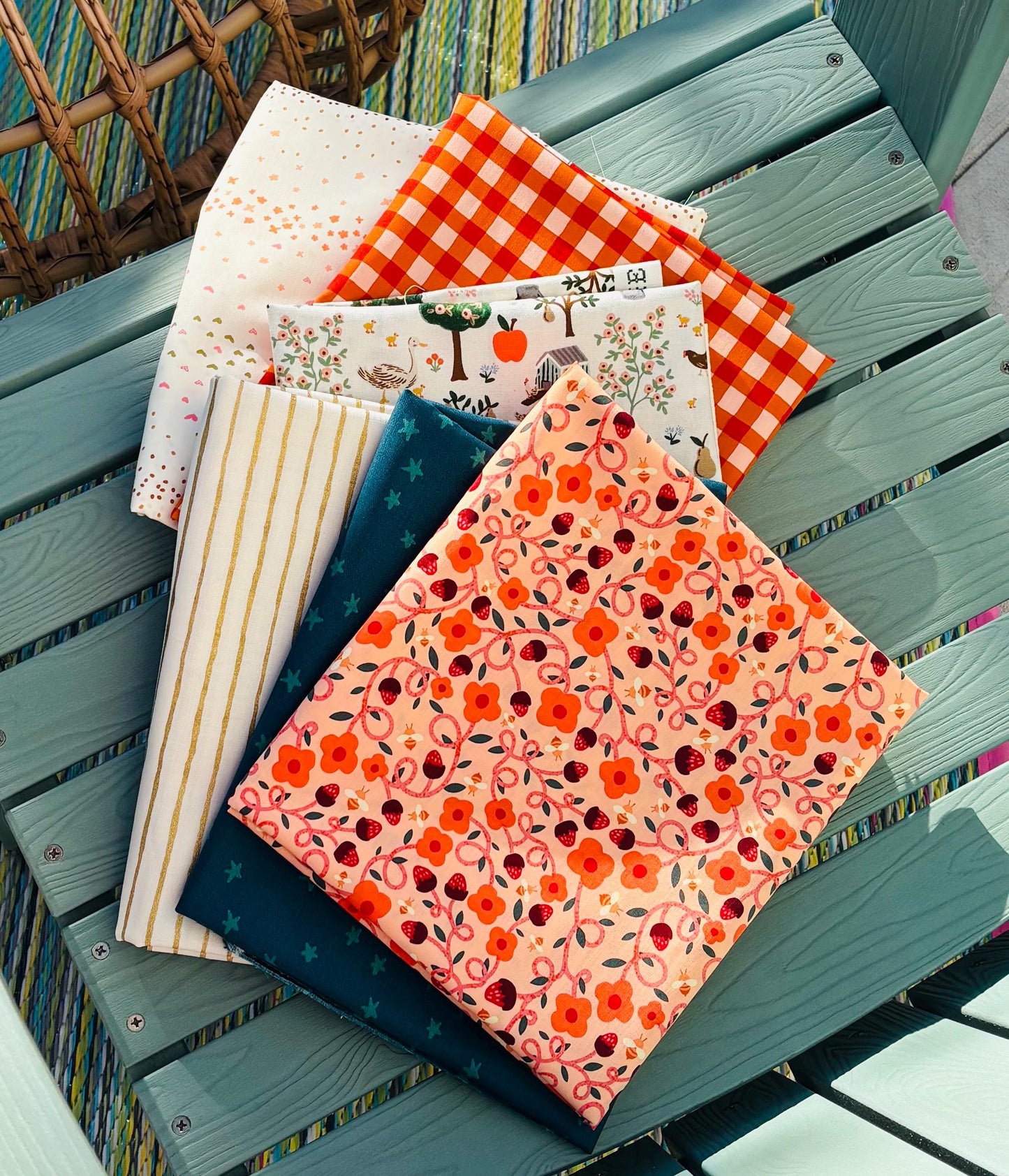 Autumn vibes - 6 fat quarter bundle - Fall