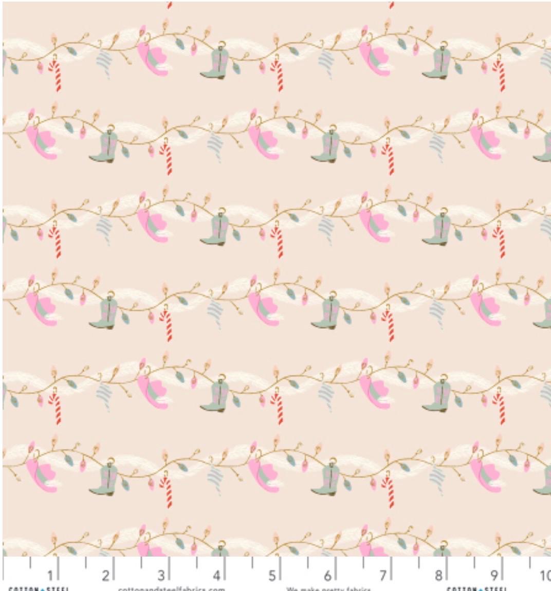 Yee-haw Holidays - C&S - Dominika Godette pink Santa holidays 17 piece collection giddy up