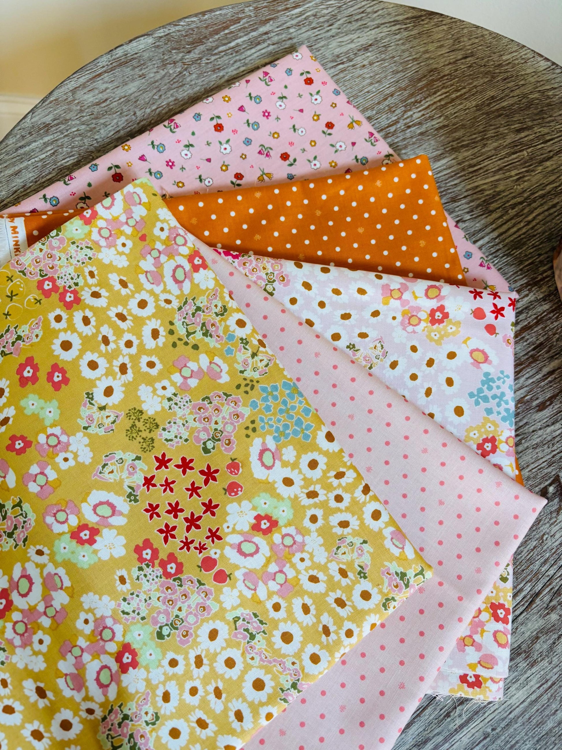 Fall floral - 6 fat quarter bundle autumnal