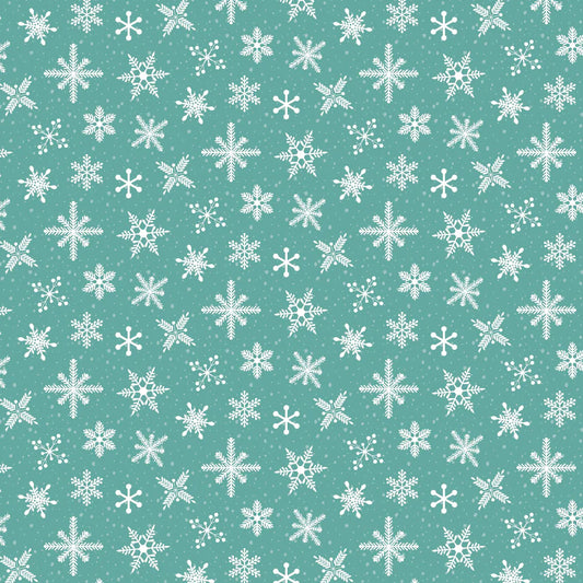 prairie christmas  - Oh christmas tree teal| Poppie cotton | Amanda Grace | holiday | shipping June 2024 - PC24355